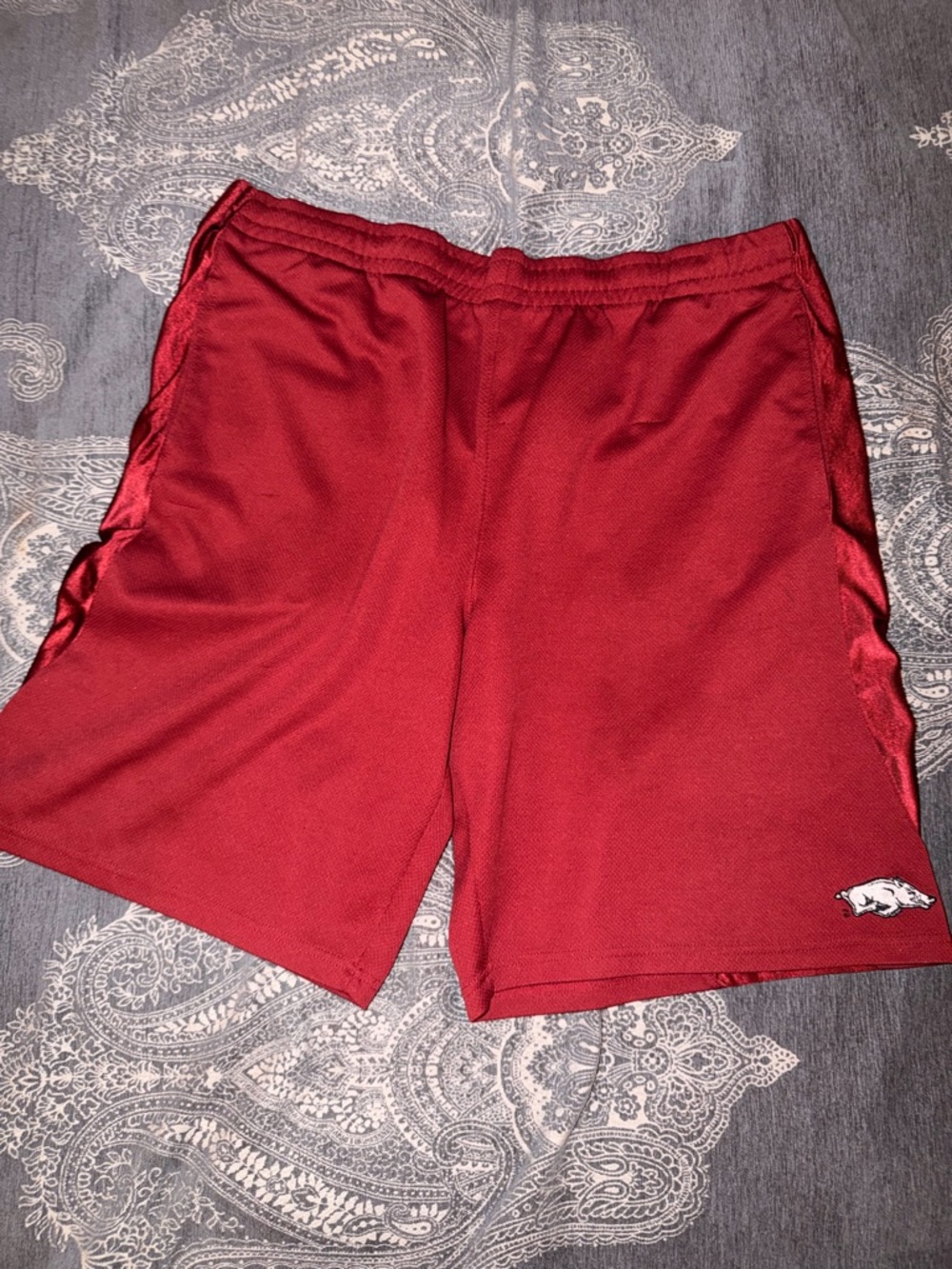 Men's Athletic Shorts - Cardinal Red ()